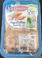 Mängden socker i Aiguillettes de poulet