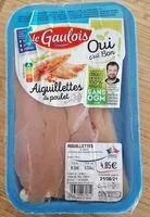 Mängden socker i Aiguillettes de poulet