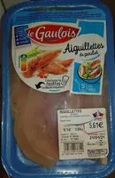 Mängden socker i Aiguillettes de poulet