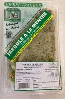 Mängden socker i Taboulé a la menthe