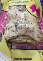 Mängden socker i Poitrine de porc cuite