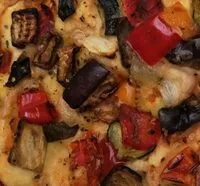 Mängden socker i Focaccia gril groente