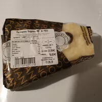 Mängden socker i Parmigiano Reggiano AOP 30 mois
