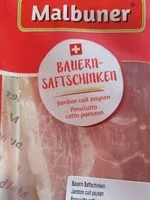 Mängden socker i Jambon cuit paysan