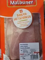Mängden socker i Jambon cuit paysan