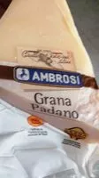 Mängden socker i Grana padano