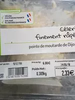 Mängden socker i Céleri remoulade