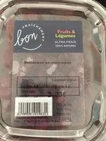 Mängden socker i Betterave en morceaux