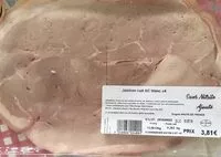 Mängden socker i Jambon cuit