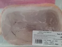 Mängden socker i Jambon cuit ac france
