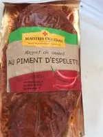 Mängden socker i Magret de canard au piment d'espelette