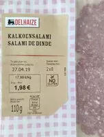Mängden socker i Salami de dinde