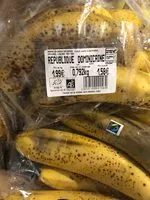 Mängden socker i Banane Bio Rep Dominicaine