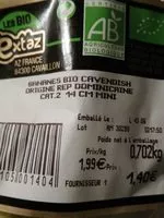 Mängden socker i Bananes Bio