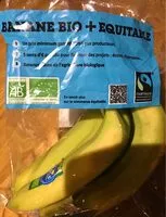 Mängden socker i Banane bio/ origine Ghana