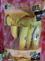 Mängden socker i Bananes bio