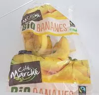 Mängden socker i Bananes mûries