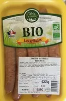Mängden socker i Saucisse de volaille