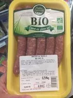Mängden socker i Saucisse de volaille