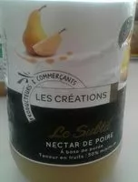 Mängden socker i Nectars de poire