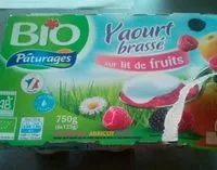 Mängden socker i Yaourt brassé lit de fruits