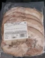 Mängden socker i Rôti de porc braisé cuit sous vide