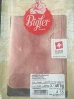 Mängden socker i Jambon de derrière