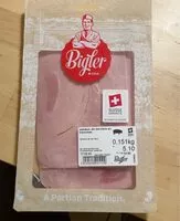 Mängden socker i Jambon de derrière em tranches