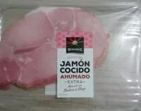 Mängden socker i Jamon cocido ahumado extra