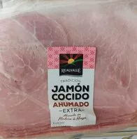 Mängden socker i Jamón cocido ahumado