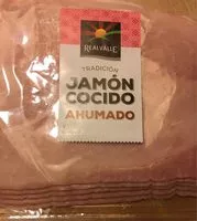Mängden socker i Jamón cocido Ahumado