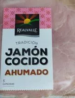 Mängden socker i Jamón cocido ahumado