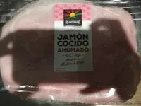 Mängden socker i Jamón cocido ahumado extra