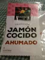 Mängden socker i Jamón cocido ahumado