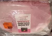 Mängden socker i Jamón cocido ahumado extra