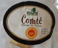 Mängden socker i Comté app 10-12 mois