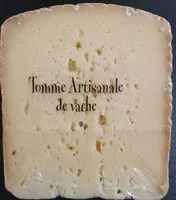 Mängden socker i Tomme artisanale de vache