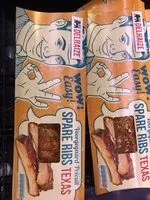 Mängden socker i Spare ribs texas