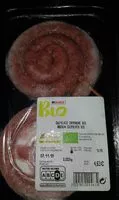 Mängden socker i Saucisse chipolata campagne bio