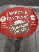 Mängden socker i Jambon à l'ancienne cuit sans couenne