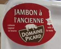 Mängden socker i Jambon a l'ancienne cuit dans couenne