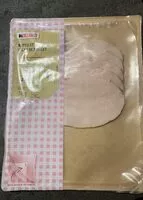 Mängden socker i Filet de poulet