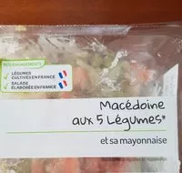 Mängden socker i Macédoine aux 5 légumes et sa mayonnaise