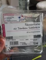 Mängden socker i Piémontaise au Jambon Supérieur et sa mayonnaise