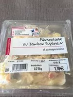 Mängden socker i Piemontaise au jambon