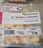 Mängden socker i Piémontaise au jambon supérieur et sa mayonnaise