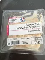 Mängden socker i Piémontaise au jambon supérieur