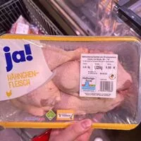 Mängden socker i Hähnchenschenkel mit Rücken