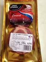 Mängden socker i Filet canard en tournedos