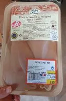 Mängden socker i Filet de poulet du Périgord jaune fermier élevé en plein air